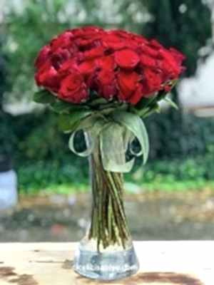 Vazoda Güller 25 Adet